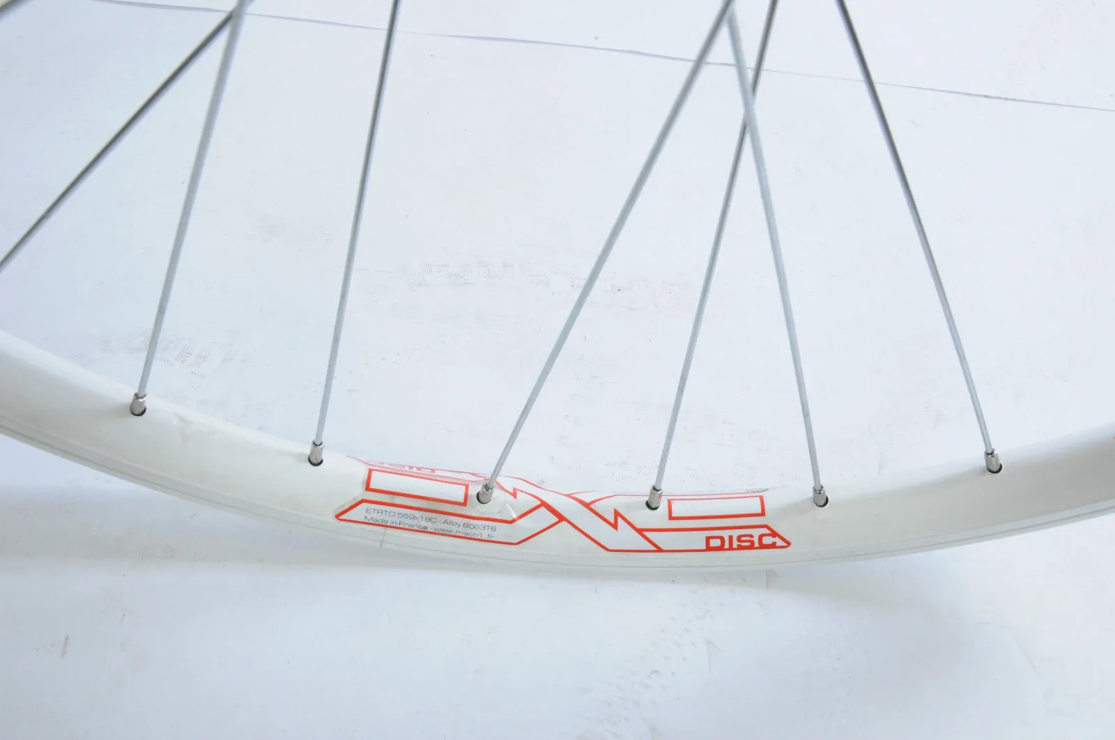 26” (559x19) Disc Hub MTB Bike Rear Wheel White Rim Freehub To Suit 8-9 Speed Cassette