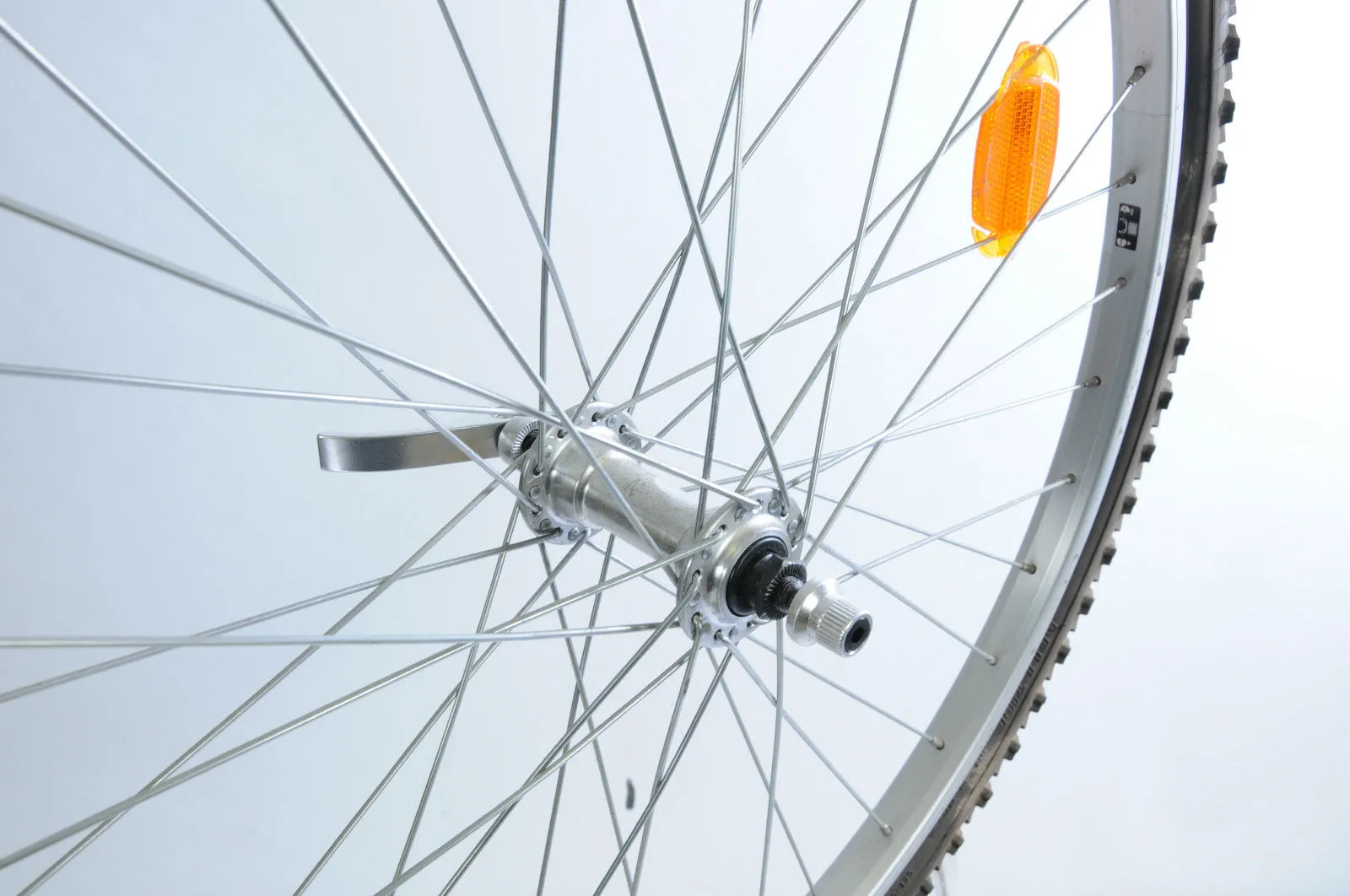 26” MTB FRONT WHEEL WITH TYRE & TUBE  QUICK RELEASE HUB MTB ATB BIKE BARGAIN