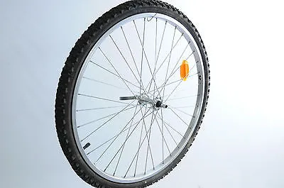 26” MTB FRONT WHEEL WITH TYRE & TUBE  QUICK RELEASE HUB MTB ATB BIKE BARGAIN