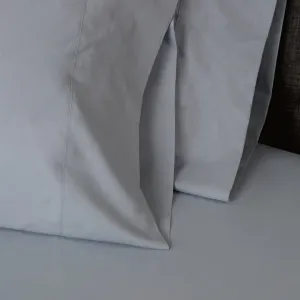 American Made 100% Cool Flow Cotton Memory Foam Fitted Sheet Set - Blue Mist