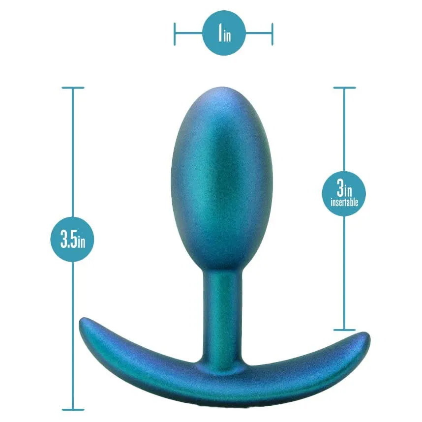 Anal Adventures Matrix Nebula 3.5" Vibrating Plug with Ball Bearing
