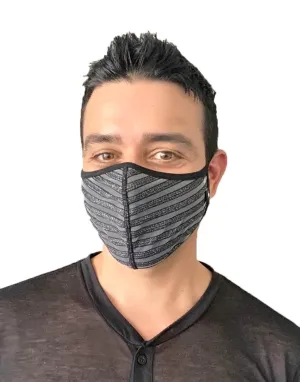 Andrew Christian Glitter Stripe Face Mask 8537