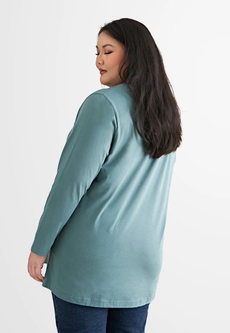 Grace Long Sleeve Single Jersey Graphic Tee