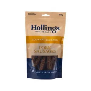 Hollings Dried Sausage Dog Treat 200g