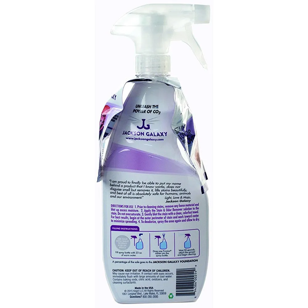 Jackson Galaxy's Fizzion Stain & Odor Remover 23oz
