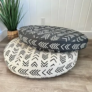 Mud Cloth Round Dog Bed