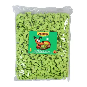 Munchos Real Veg Biscuit Puppy Dog Treats (Pouch)