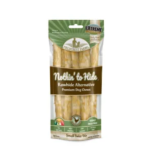 Nothin to Hide Chicken Twist Stix Small Dog Treats 10 Pack