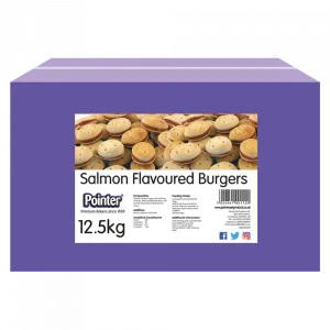 Pointer Salmon Burgers 12.5kg