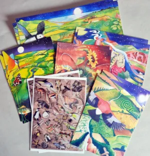 Postcards - 12 cards of 6 designs