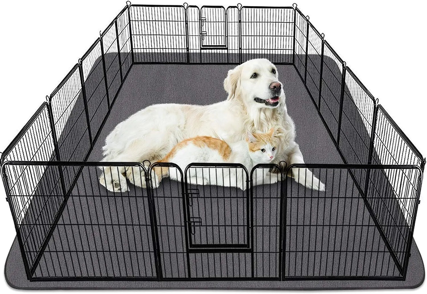 SIWA MARY Washable Pee Pads for Dogs, 60"x48" Reusable Pee Pads Non-Slip Dog Pee Pads Heavy Absorbency Puppy Pee Pads Quick Dry Whelping Pads/Waterproof Puppy Training Pad for Playpen, Crate, Floor