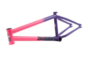 Sunday BMX Street Sweeper Frame 20.5" - Hot Pink/Purple Fade