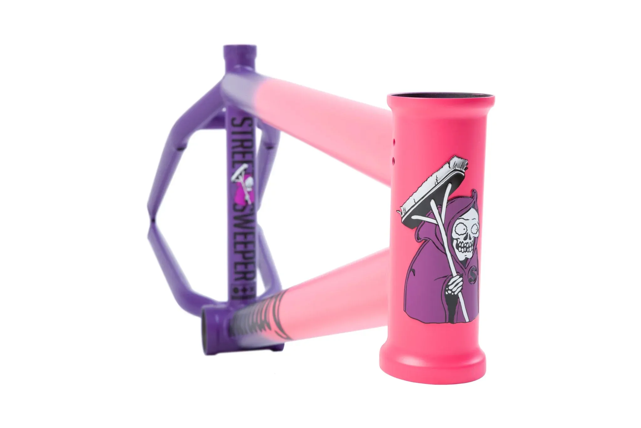 Sunday BMX Street Sweeper Frame 20.5" - Hot Pink/Purple Fade