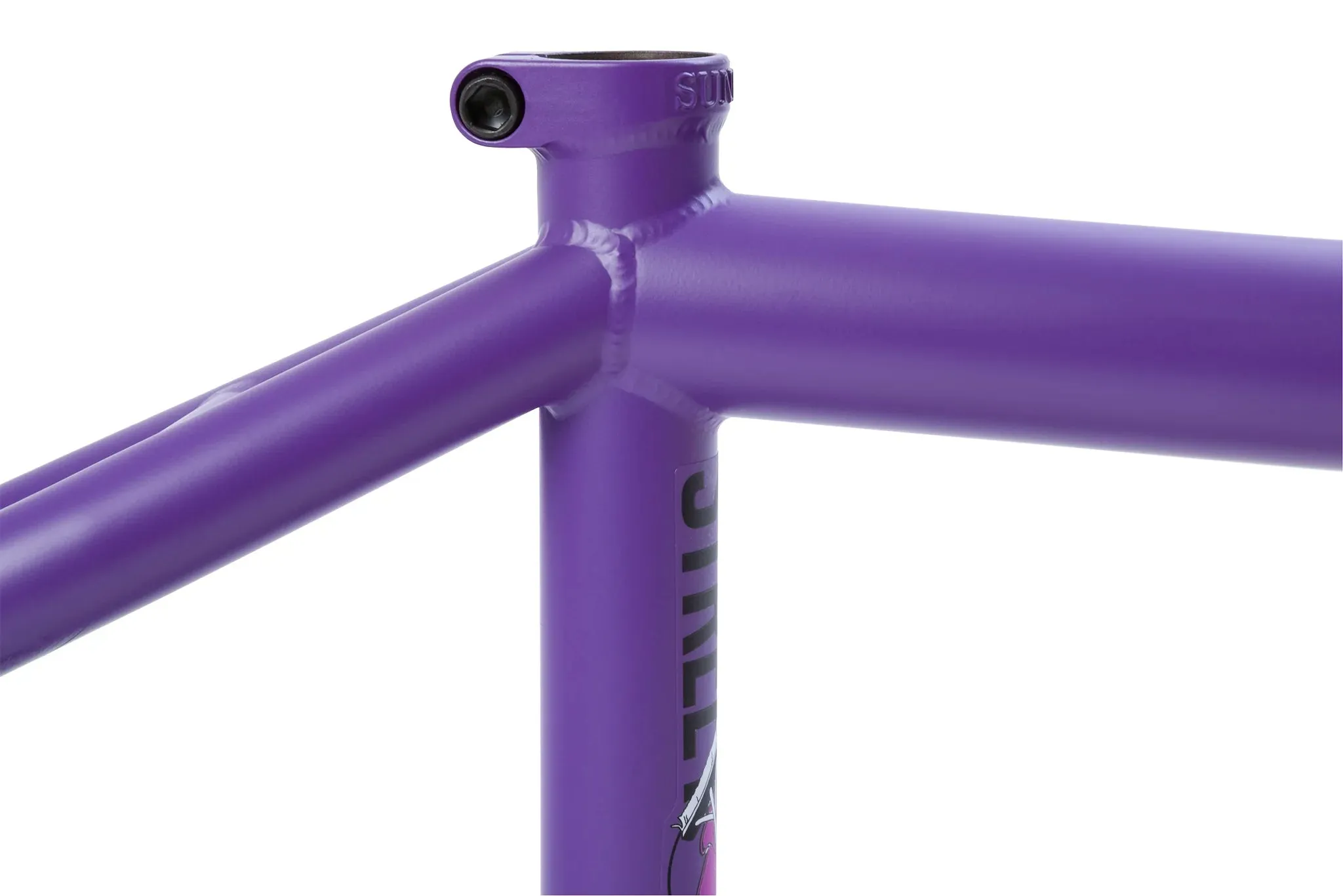 Sunday BMX Street Sweeper Frame 20.5" - Hot Pink/Purple Fade