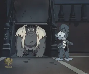 Tiny Toons Original Production Cel: Plucky and Monster