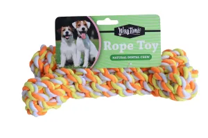 WagTime - Bone Rope Toy (25cm)